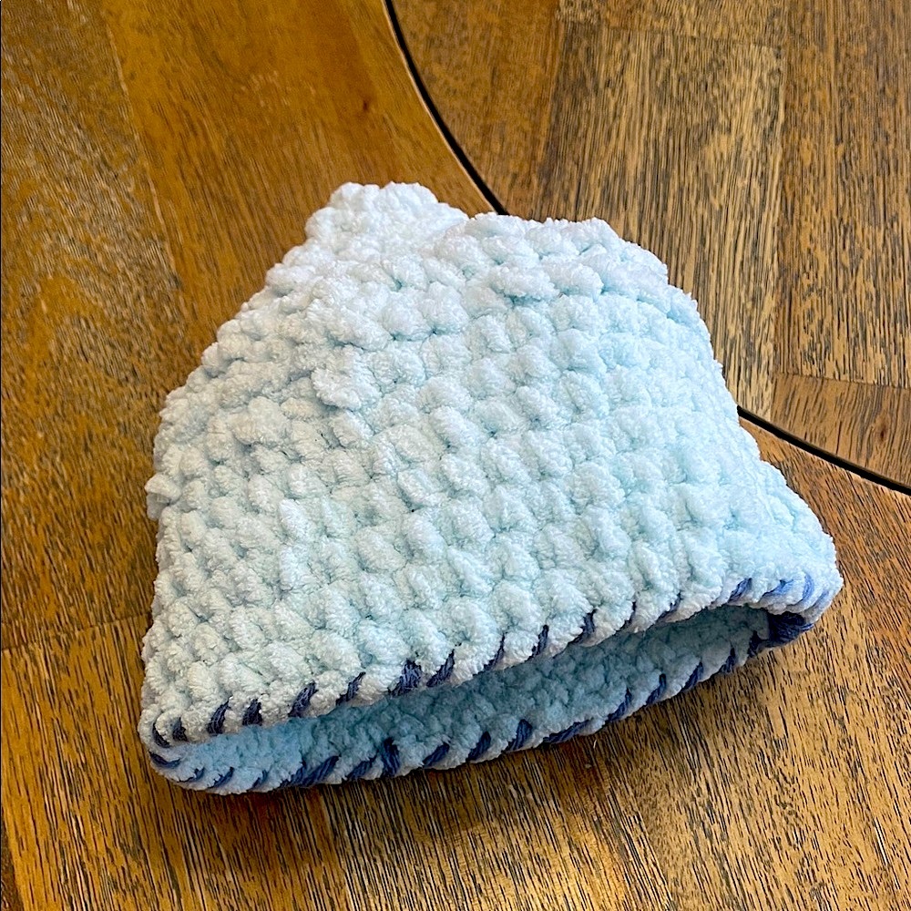 Never Worn Handmade Knit Baby Hat - So soft